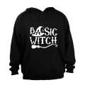 Basic Witch - Broom - Halloween - Hoodie