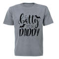 Batty for Daddy - Halloween - Kids T-Shirt