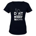 Don't Worry, Be Hoppy - Easter - Ladies - T-Shirt