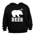Beer - Bear + Deer - Hoodie