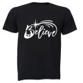 Believe - Christmas - Adults - T-Shirt