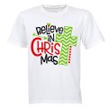 Believe in Christ-Mas - Christmas - Kids T-Shirt