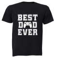 Best Dad Ever - Gamer - Adults - T-Shirt