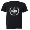Best Dad Ever - Wreath- Adults - T-Shirt