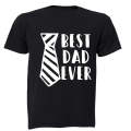 Best Dad Ever - Tie - Adults - T-Shirt