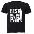 Best Dad By Par - Golfer - Adults - T-Shirt