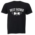 Best Father - Bow Tie - Adults - T-Shirt