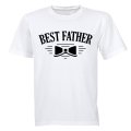 Best Father - Bow Tie - Adults - T-Shirt