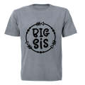 Big Sis - Circular Design - Kids T-Shirt