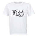 BOO - Halloween - Adults - T-Shirt