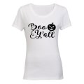 BOO Y'all - Halloween - Ladies - T-Shirt