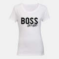 Boss Babe - Bold - Ladies - T-Shirt