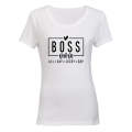 Boss Mom - Ladies - T-Shirt