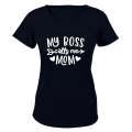 Boss Calls Me MOM - Ladies - T-Shirt