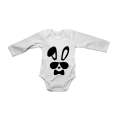 Bow Tie Easter Bunny - Baby Grow