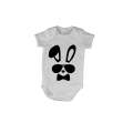 Bow Tie Easter Bunny - Baby Grow