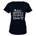 Bugs, Hisses, Halloween Wishes - Ladies - T-Shirt