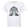 Bunny Stencil - Easter - Kids T-Shirt
