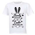 Bunny Kisses - Easter Inspired - Kids T-Shirt