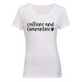 Caffeine and Quarantine - Ladies - T-Shirt