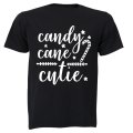 Candy Cane Cutie - Christmas - Kids T-Shirt