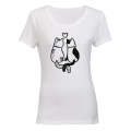 Cats - Valentine - Ladies - T-Shirt