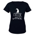 Chillin' Like a Villain - Halloween - Ladies - T-Shirt