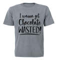 Chocolate Wasted - Easter - Adults - T-Shirt