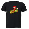 Christmas Elf - Train - Kids T-Shirt