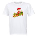 Christmas Elf - Train - Kids T-Shirt