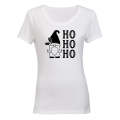 Christmas Gnome - Ho Ho - Ladies - T-Shirt