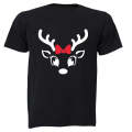 Christmas Reindeer - Bright Eyes - Kids T-Shirt