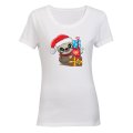 Christmas Sloth - Ladies - T-Shirt