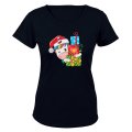 Christmas Unicorn - Ladies - T-Shirt