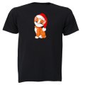 Christmas Kitten - Kids T-Shirt