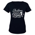 Christmas is All About Jesus - Ladies - T-Shirt