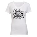 Christmas is All About Jesus - Ladies - T-Shirt