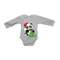Christmas Panda - Baby Grow