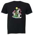 Christmas Penguins - Kids T-Shirt