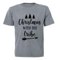 Christmas With My Tribe - Kids T-Shirt