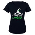 Classy Witch - Halloween - Ladies - T-Shirt
