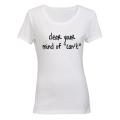 Clear your mind of 'Can't' - Ladies - T-Shirt
