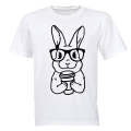 Coffee Bunny - Easter - Adults - T-Shirt