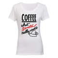 Coffee, What Santa Really Wants - Christmas - Ladies - T-Shirt