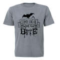 Come In For A Bite - Halloween - Adults - T-Shirt