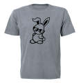 Cool Easter Bunny - Adults - T-Shirt