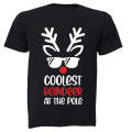 Coolest Reindeer - Christmas - Adults - T-Shirt