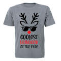 Coolest Reindeer - Christmas - Adults - T-Shirt