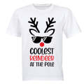 Coolest Reindeer - Christmas - Kids T-Shirt