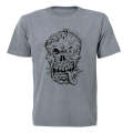 Crazy Zombie - Halloween - Adults - T-Shirt